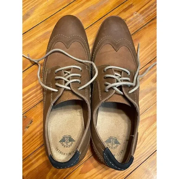 Dockers "Maxwell" Business Casual Tan Shoes Size 10.5 M EUC - Picture 7 of 10